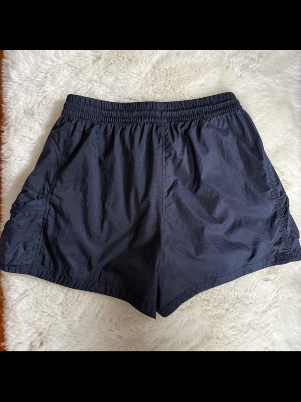 Outdoor Voices Windbreaker Shorts Betta Blue Navy Medium - Picture 4 of 7
